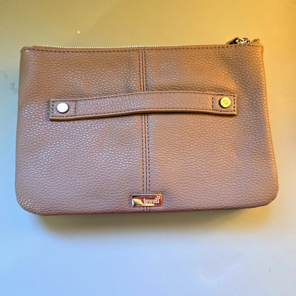 Thirty One Gray Snakeskin Vegan Leather Crossbody Convertible Bag, NWOT